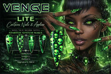 VENGE - Stiletto Nail LITE - 'Alien Contact' ** Lazy Sunday **