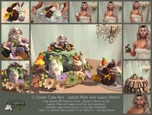 CJ Easter Cake Nest - spends Cupcake/Sweets