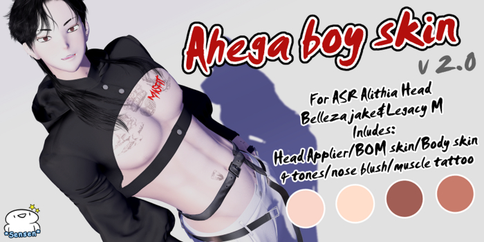 *sensen* Ahega boy skin