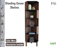 Standing Corner Shelves