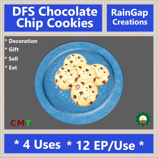 DFS Chocolate Chip Cookies ACTUAL ITEM