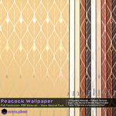 onyx.pixel - Materials - Wallpaper - Peacock - Warm Neutral