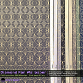 onyx.pixel - Materials - Wallpaper - Diamond Fan - Cool Neutral