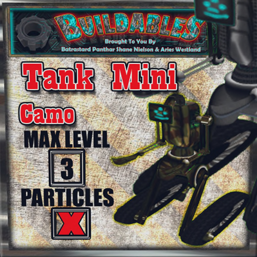 Tank Mini Camo (Crate) - Buildables Breedable Robots / Bot