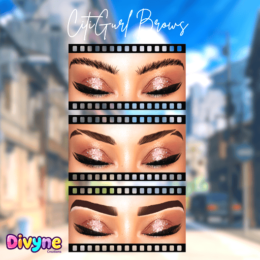 DC. CitiGurl Brows HUD EVOX