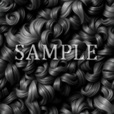 [ Curly hair Seamless 03 ] B
