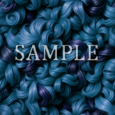 [ Curly hair Seamless 03 ] C
