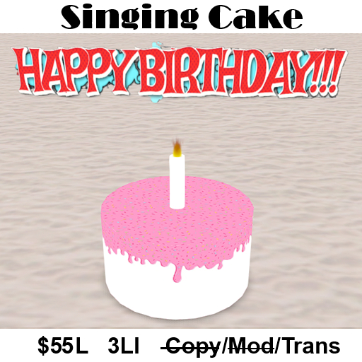 Birthday Singing Cake