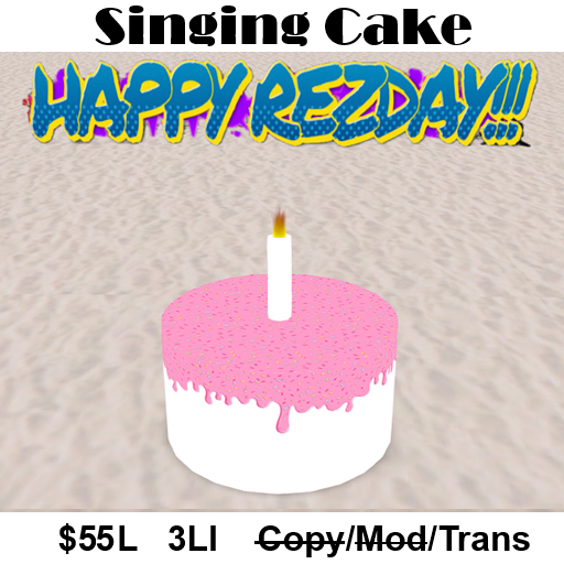 Rezday Singing Cake