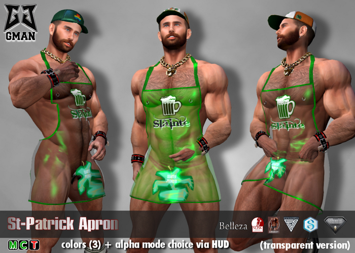 [GMan] ES - St-Patrick Apron - MAV (box)