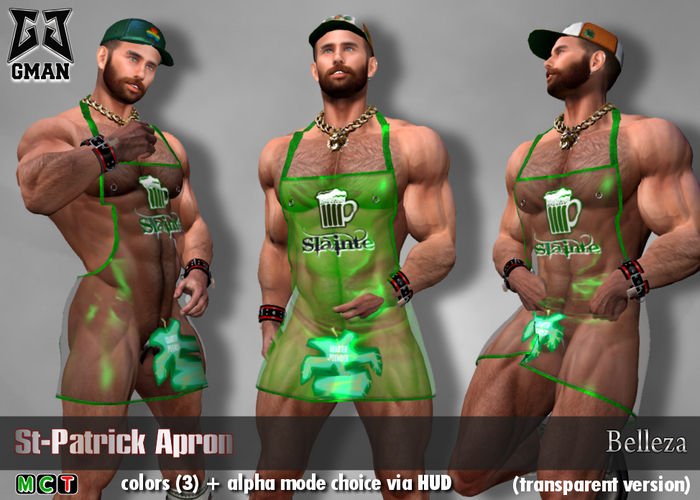 [GMan] ES - St-Patrick Apron - Belleza