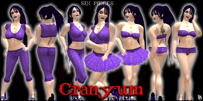 Dare Designs: Cranyum - violet