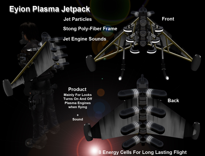 Eyion Plasma Jetpack (White) Version.1.4 Boxed