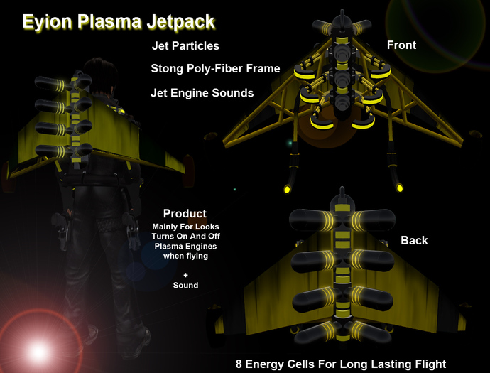 Eyion Plasma Jetpack (Yellow) Version.1.4 Boxed