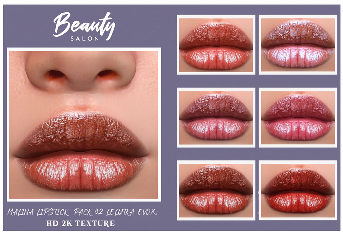 [BS] -   Malina   Lipstick Fullpack Pack 02 [LELUTKA EVOX]