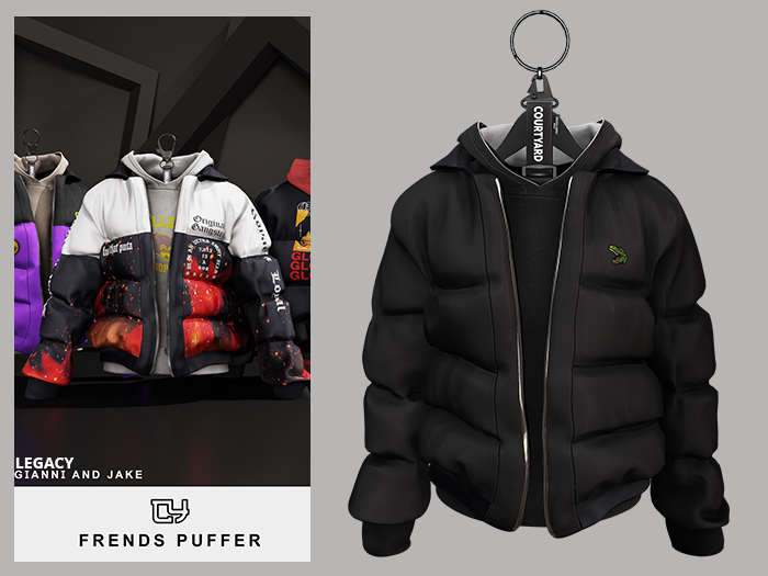'' COURTYARD '' FRENDS PUFFER - ROAR
