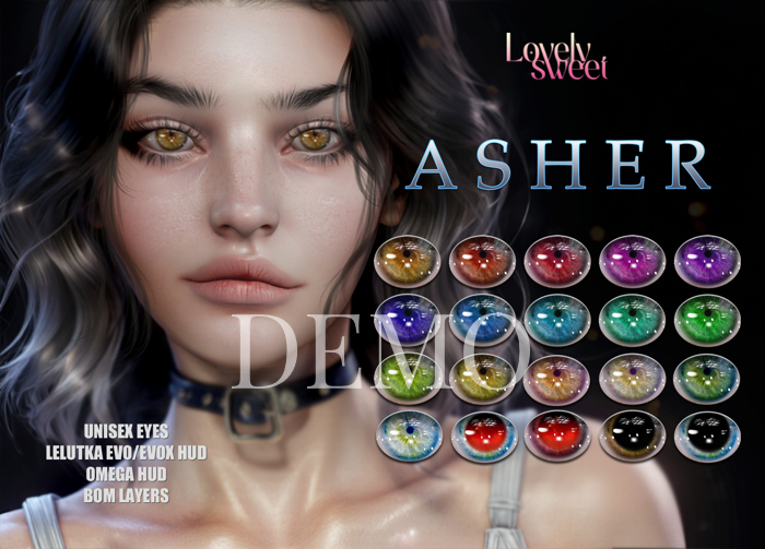 DEMO- ASHER EYES SET-BOX