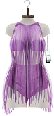 Asteria"Lucia" Fringed Top - Short Lilac
