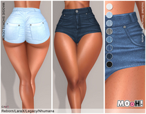 MOoH! Maggie shorts denim (Add) - Lazy Sunday