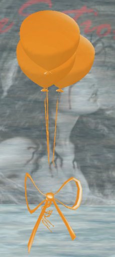 Sculpt Latex Party Balloons - Light Orange