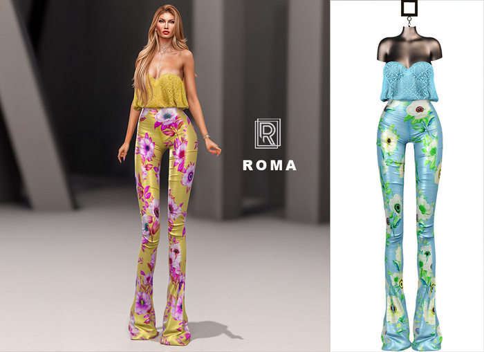 RAPTURE-Jumpsuit Roma-Blue Aura