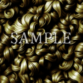 [ Curly hair Seamless 05 ] C