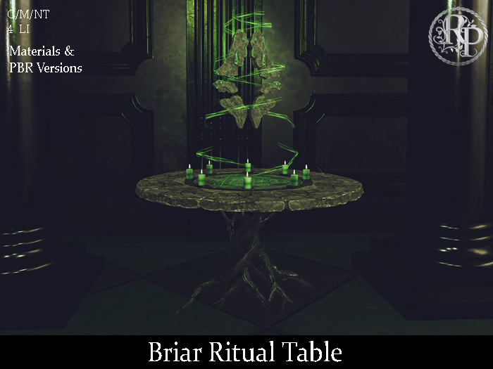 (RP) Briar Ritual Table