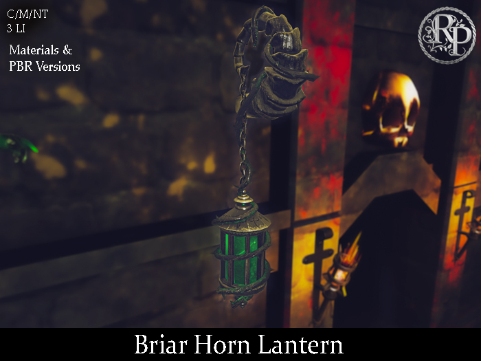 (RP) Briar Horn Lantern