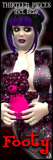 Dare Designs: Footy - Atomic - pink