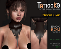 [TattooKO] Tattoo NeckLume - Evox