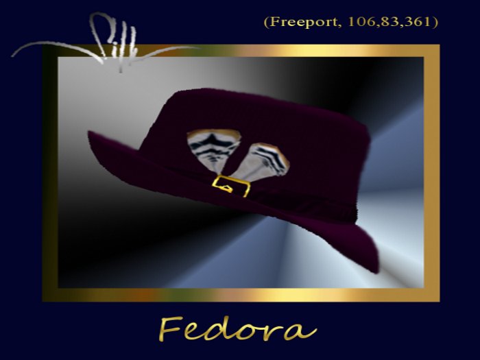Fedora Pimpin Purple ~ Mod/resize ~ from !Silk