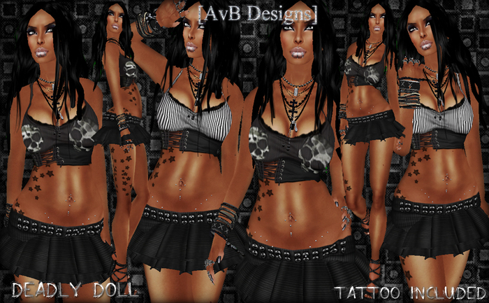 [AvB]=Deadly Doll=Tattoo Included