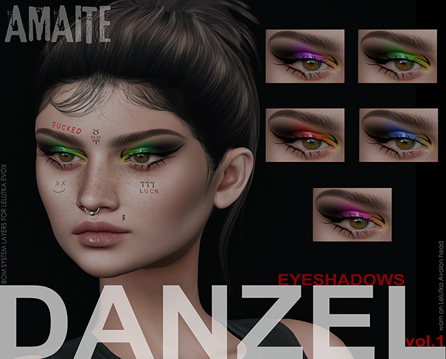 Amaite.- Danzel Eyeshadows Vol. 1