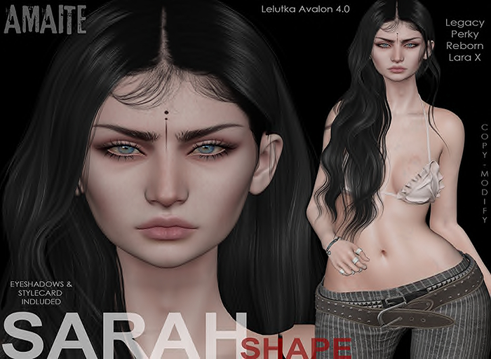Amaite.- Sarah Shape - AVALON 4.0