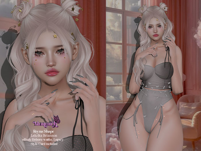 * MONARCH * Reyna Shape Lelutka Briannon EvoX 4.0
