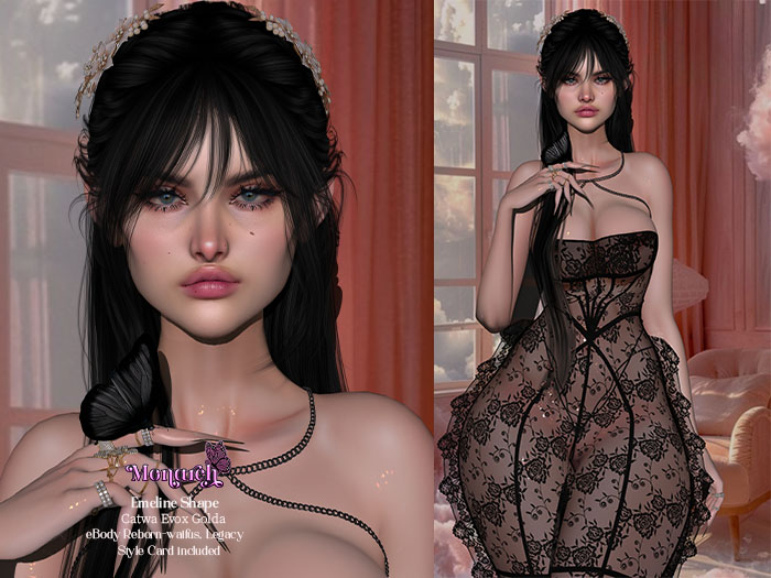* MONARCH * Emeline Shape CATWA EVOX Golda