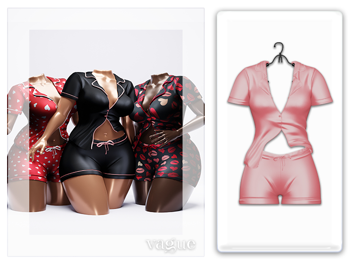 Vague. Sarai Pajamas - Pink -