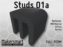 PBR Fabric Studs 01a