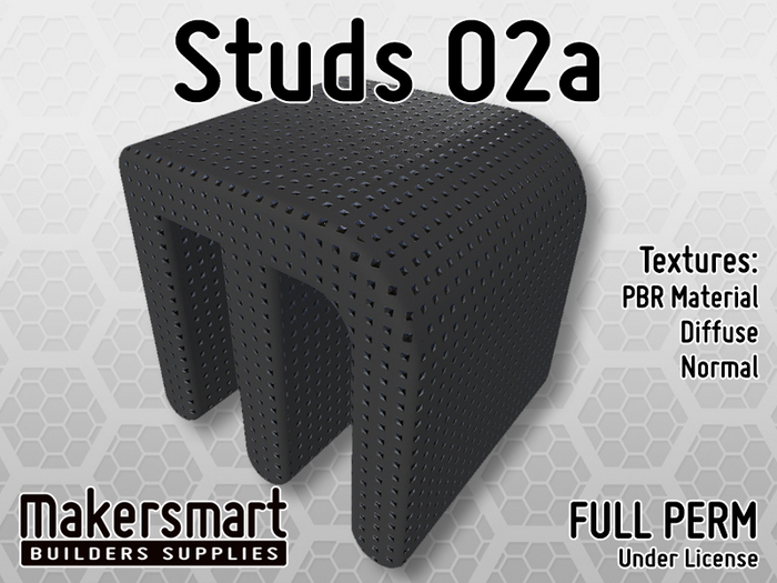 PBR Fabric Studs 02a