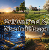 MAG -Golden Field & Wooded House  (ADD)