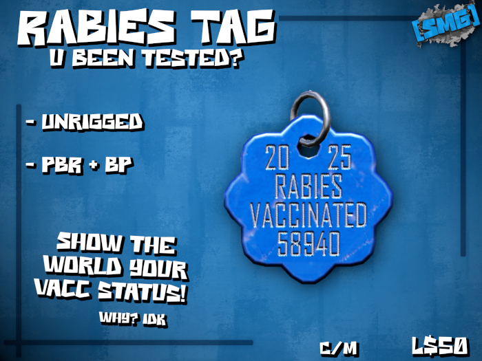 [SMG] Rabies Tag