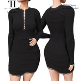 Thalia Heckroth - Isotta dress BLACK