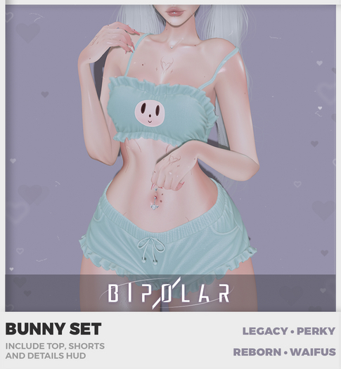 Bipolar - Bunny Set - Turquoise