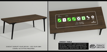 Fancy Decor: Wood Greedy Table