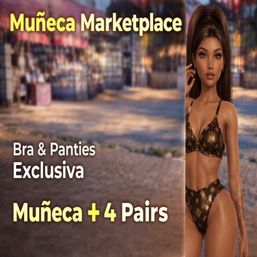 muneca + bra & panties