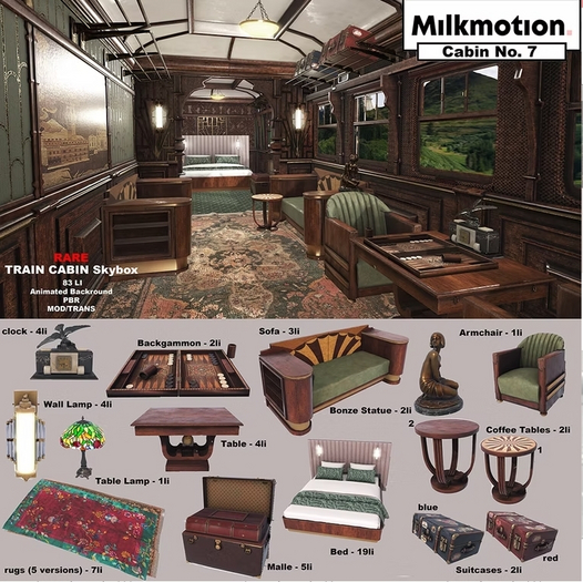 (Milk Motion) Cabin No. 7 - Rug 4