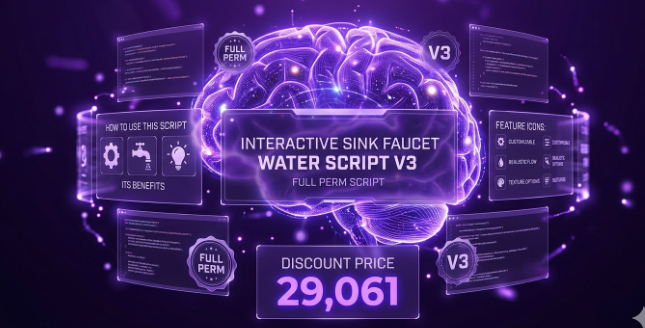 Water Script Code Second Life Marketplace - Interactive Sink Faucet Water Script V3 Full ...