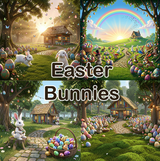 MAG - Easter Bunnies  (ADD)