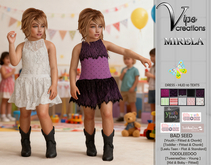 [Vips Creations] - Female Kids Clothes - [Mirela]Lace-HUD - TODDLEEDOO - BAD SEED 