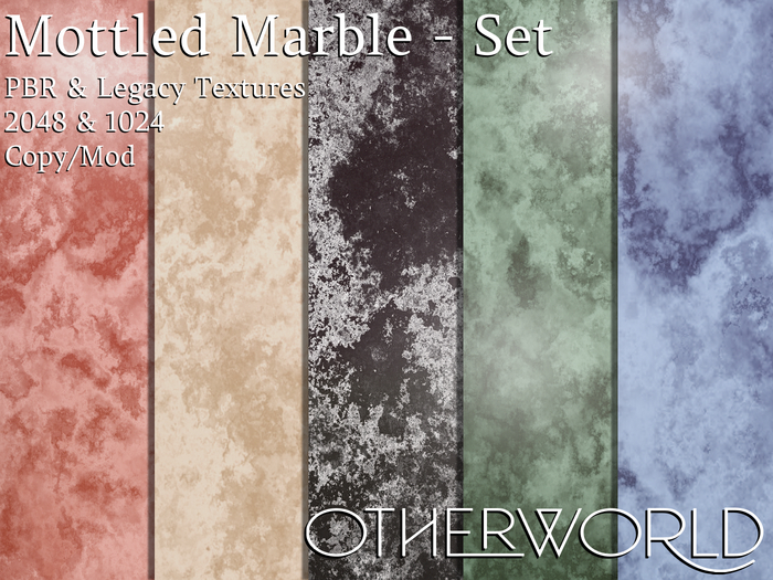 Otherworld - PBR Mottled Marble Set CM